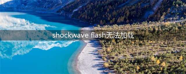 无法加载shockwave flash怎么办？排除故障的解决方案(shockwave flash无法加载)
