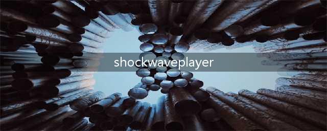 adobe shockwave player是什么软件(shockwaveplayer)