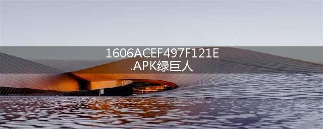 绿巨人安卓应用-1606acef497f121e(1606ACEF497F121E.APK绿巨人)