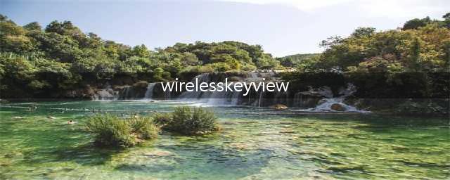 无线网络破解软件(wirelesskeyview)