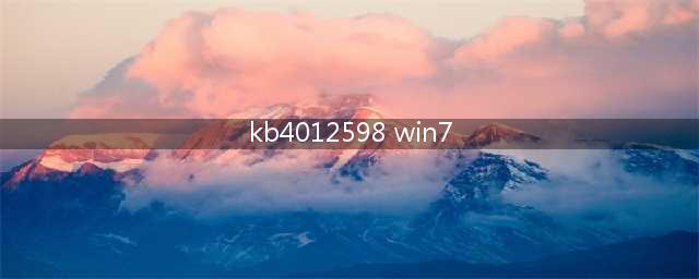 微软补丁KB2670838下载完后部分更新没有安装如何解决(kb4012598 win7)