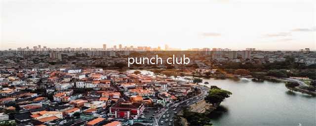 Punch Club 走向黑拳高手之路(punch club)
