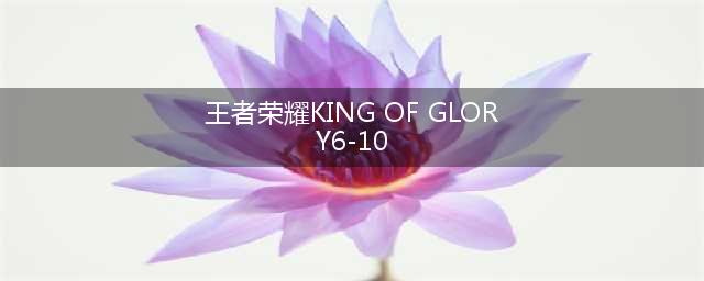 荣耀王者：升至Lv.6-10(王者荣耀KING OF GLORY6-10)