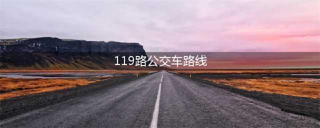 119路公交车路线（详细介绍119路公交车的行车路线）