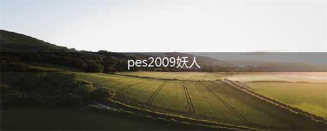 pes2009妖人有谁啊详细资料(pes2009妖人)