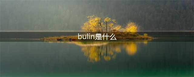 bulin是什么？