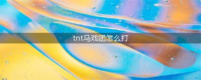 TNT所有副本的详细信息(tnt马戏团怎么打)