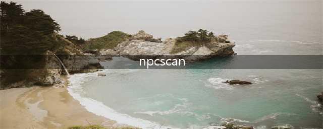 NPCScan使用(npcscan)