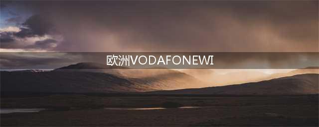 欧洲Vodafone无线网络巨头,服务突出(欧洲VODAFONEWI)