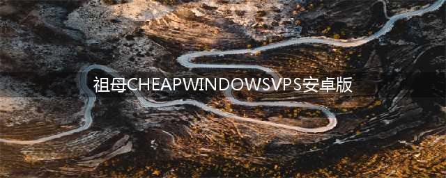 经济实惠的Windows VPS：祖母的选择(祖母CHEAPWINDOWSVPS安卓版)