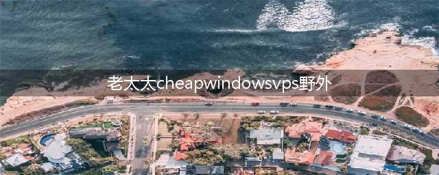 经济实惠的Windows VPS服务为老年人提供便利(老太太cheapwindowsvps野外)