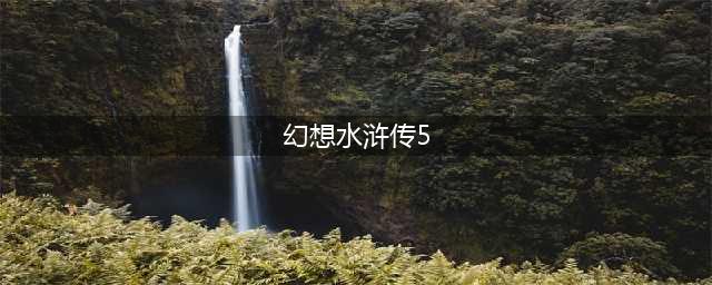 《幻想水浒传5》顺畅通关攻略(幻想水浒传5)