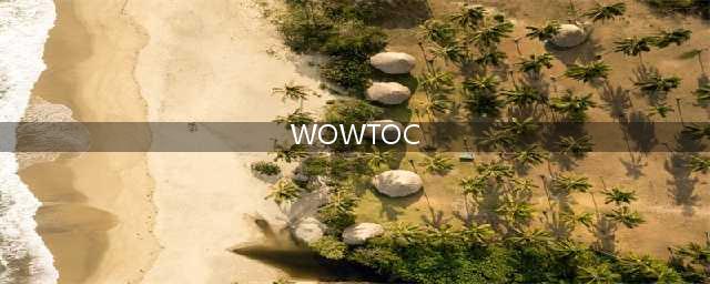 WOWTOC攻略(toc攻略)