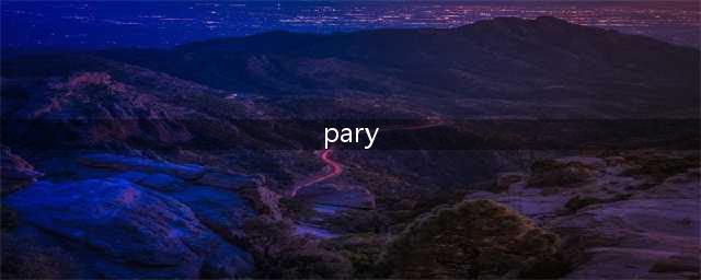 PARY的意思(pary)