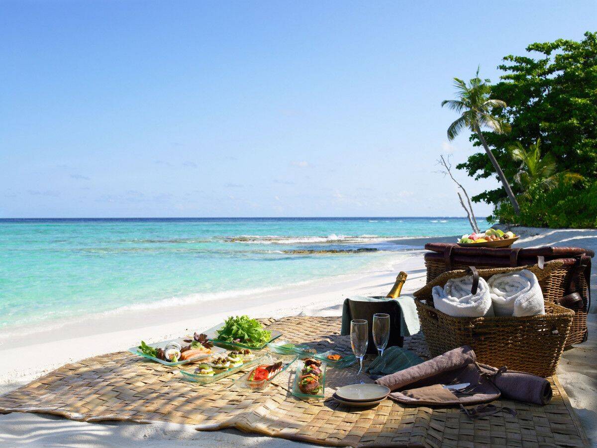 马尔代夫极乐岛游记（海水沙滩和阳光的完美组合）