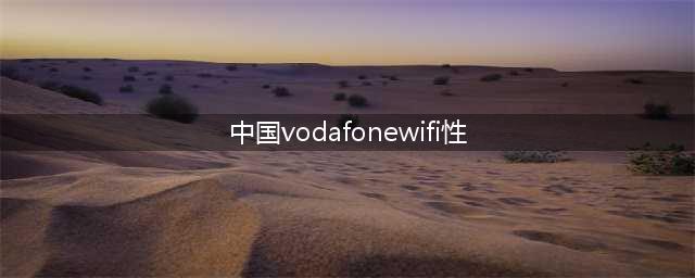 中国Vodafone WiFi- 无线上网新选择(中国vodafonewifi性)