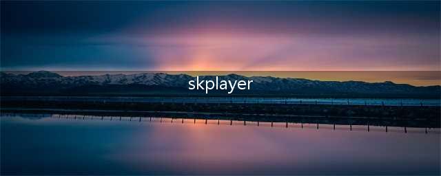用skplayer看demo怎么前进后退最新版的(skplayer)